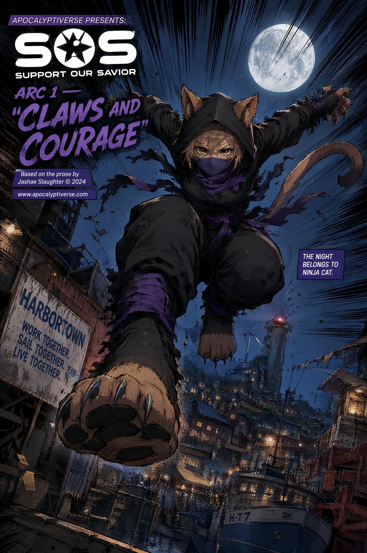 SOS Arc 1 — Claws and Courage cover